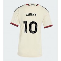 Dámy Fotbalový dres Manchester United Matheus Cunha #10 2026-27 Třetí Krátký Rukáv